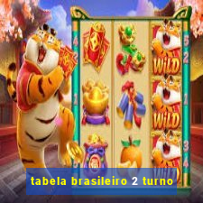 tabela brasileiro 2 turno